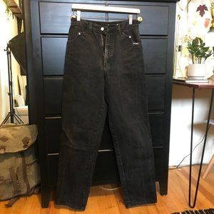High Waisted Black Jeans